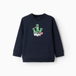 Zippy παιδικό φούτερ με τύπωμα για αγόρι ZKBAP0202_25081