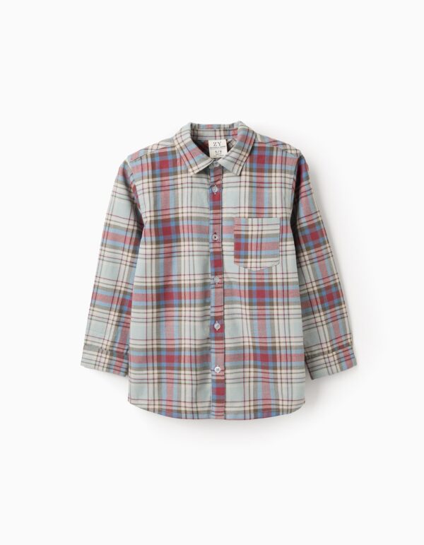 Zippy παιδικό καρό πουκάμισο για αγόρι ZKBAP0302_25071