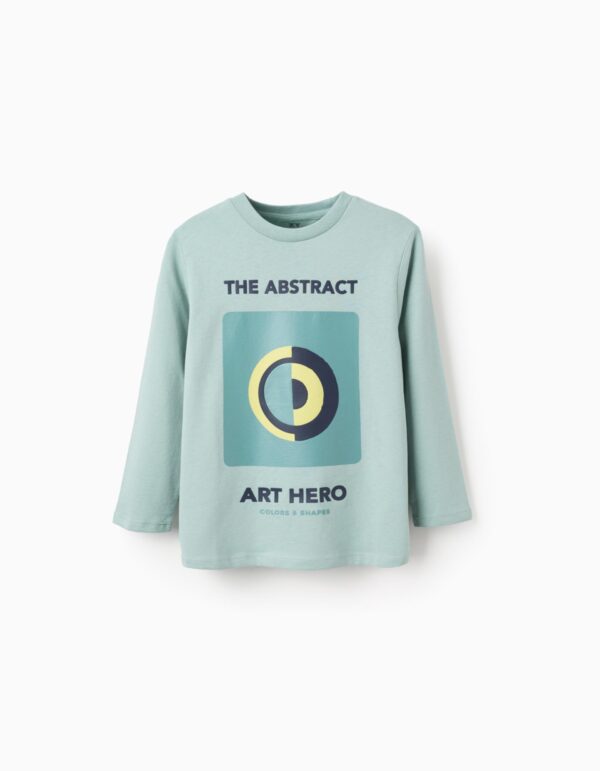 Zippy παιδική μακρυμάνικη μπλούζα με τύπωμα για αγόρι ZKBAP0303_25084