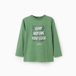 Zippy παιδική μακρυμάνικη μπλούζα με τύπωμα για αγόρι ZKBAP0303_25088