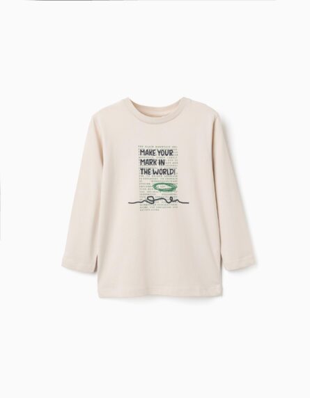 Zippy παιδική μακρυμάνικη μπλούζα με τύπωμα για αγόρι ZKBAP0303_25088