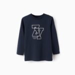 Zippy παιδική μακρυμάνικη μπλούζα με τύπωμα για αγόρι ZKBAP0303_25091