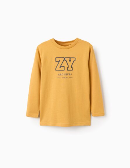 Zippy παιδική μακρυμάνικη μπλούζα με τύπωμα για αγόρι ZKBAP0303_25091