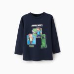 Zippy παιδική μακρυμάνικη μπλούζα με τύπωμα για αγόρι ZKBAP0303_25099