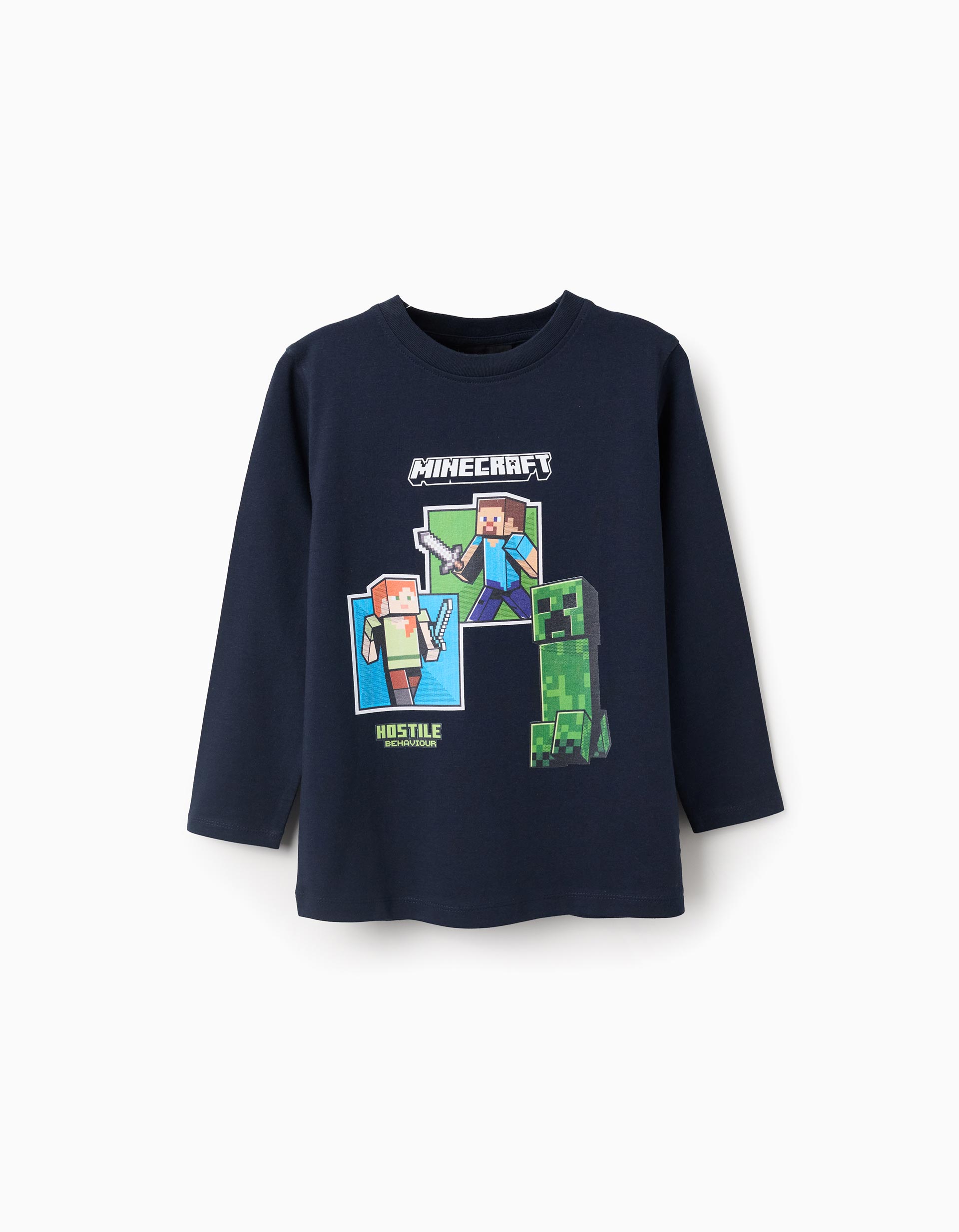 Zippy παιδική μακρυμάνικη μπλούζα με τύπωμα για αγόρι ZKBAP0303_25099