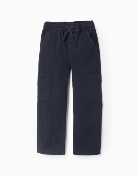 Zippy παιδικό υφασμάτινο παντελόνι cargo για αγόρι ZKBAP0401_25037