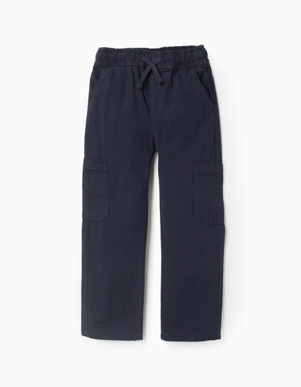 Zippy παιδικό υφασμάτινο παντελόνι cargo για αγόρι ZKBAP0401_25037