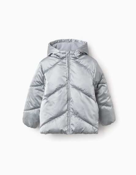 Zippy παιδικό μπουφάν με κουκούλα για κορίτσι ZKGAP0103_25004