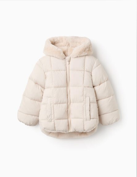 Zippy παιδικό μπουφάν puffer με κουκούλα για κορίτσι ZKGAP0103_25007