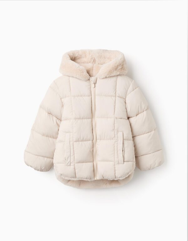 Zippy παιδικό μπουφάν puffer με κουκούλα για κορίτσι ZKGAP0103_25007