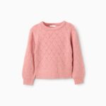 Zippy παιδική πλεκτή μπλούζα για κορίτσι ZKGAP0202_25047