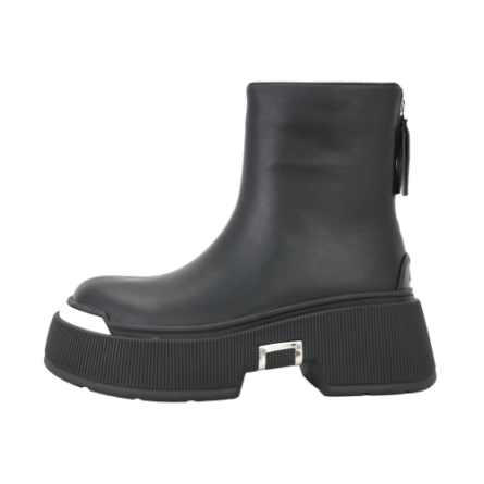 Gianna Kazakou γυναικείο μποτάκι μεταλλικές λεπτομέρειες AL7961.D1627D703.DS