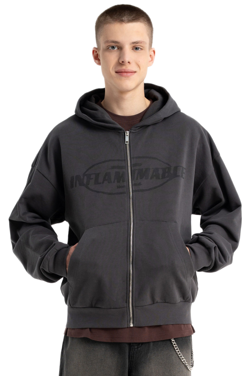 Reporter παιδική φούτερ ζακέτα με κουκούλα για αγόρι 253-0555B-05-190