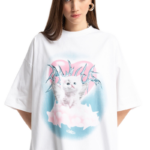 Reporter παιδικό t-shirt με τύπωμα oversized για κορίτσι 253-0440G-30-200