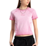 Reporter παιδικό κροπ τοπ με εφέ ξεβάμματος 253-0440G-43-610