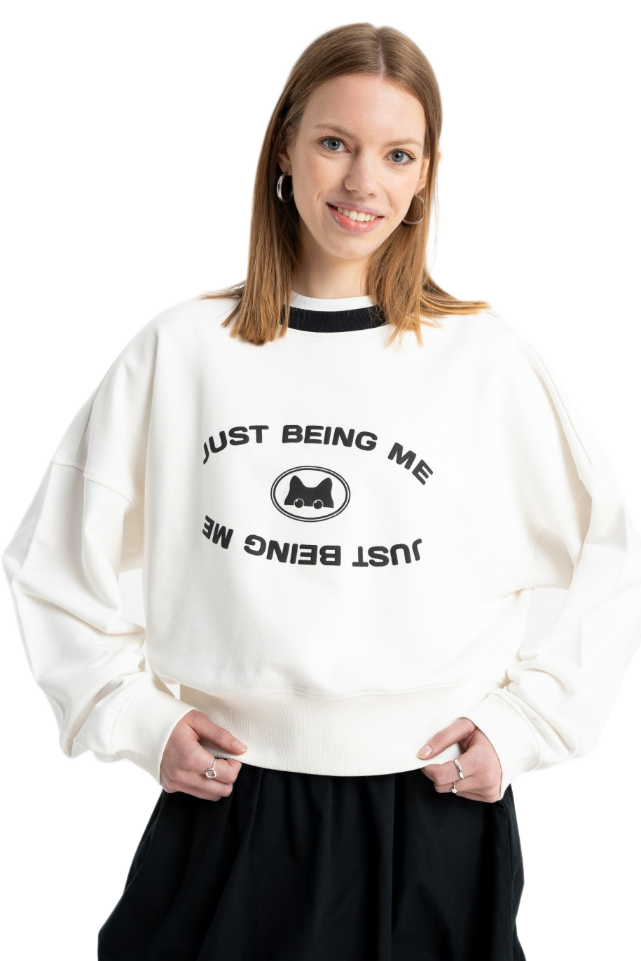 Reporter παιδική φούτερ μπλούζα με τύπωμα 253-0550G-06-210