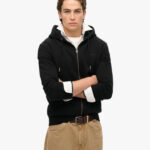 Superdry ανδρική ζακέτα φούτερ με κουκούλα M2014128A