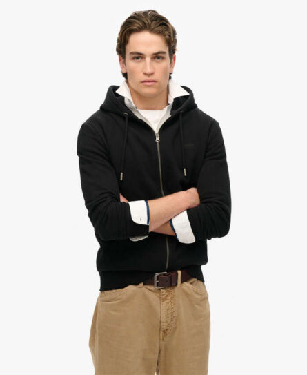 Superdry ανδρική ζακέτα φούτερ με κουκούλα M2014128A