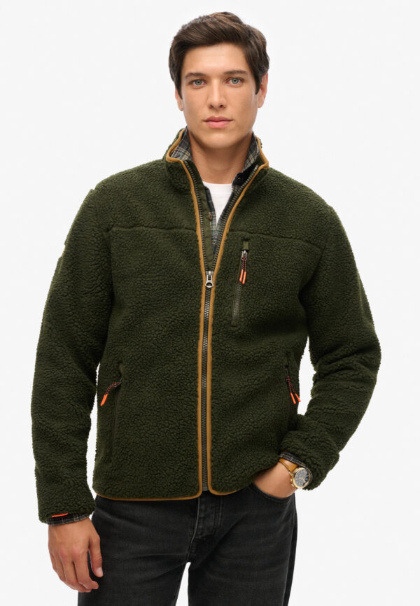Superdry ανδρική ζακέτα fleece M2014140A Superdry ανδρική ζακέτα fleece M2014140A