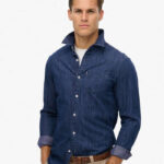 Superdry ανδρικό τζιν πουκάμισο M4011065A