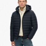 Superdry ανδρικό φουσκωτό μπουφάν με κουκούλα M5012290A