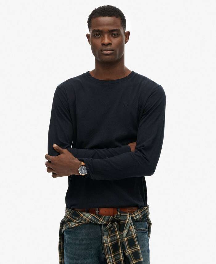 Superdry ανδρικό μακρυμάνικο μπλουζάκι M6010910A