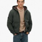 Superdry ανδρική φούτερ ζακέτα με κουκούλα M2014502A
