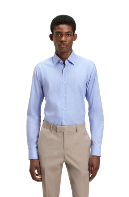 Boss ανδρικό πουκάμισο μακρυμάνικο regular fit 50519887