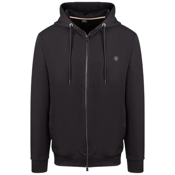 Boss ανδρική ζακέτα φούτερ με κουκούλα 50520303