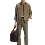 Boss P-Genius ανδρικό παντελόνι κοτλέ slim fit 50551683