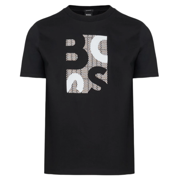 Boss ανδρικό βαμβακερό t-shirt με λογότυπο 50543901