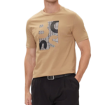 Boss ανδρικό βαμβακερό t-shirt με λογότυπο 50543901