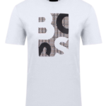Boss ανδρικό βαμβακερό t-shirt με λογότυπο 50543901