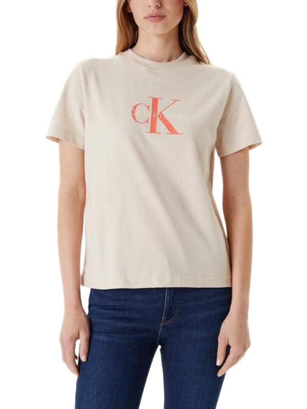 Calvin Klein γυναικείο t-shirt με λογότυπο LV047B865G Calvin Klein γυναικείο t-shirt με λογότυπο LV047B865G