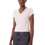 Calvin Klein γυναικείο t-shirt με V λαιμόκοψη LV047C910G