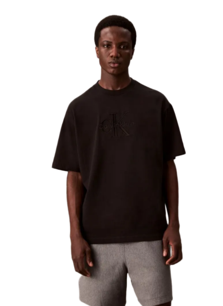 Calvin Klein ανδρικό t-shirt με μονόγραμμα LV04RB295G