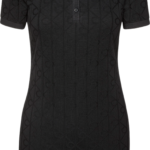 Calvin Klein γυναικείο φόρεμα πόλο με ζακάρ λογότυπο LV044D208G