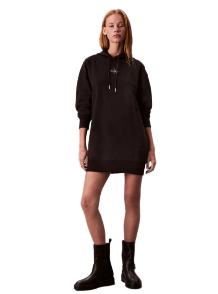 Calvin Klein γυναικείο φόρεμα φούτερ με κουκούλα LV047D229G