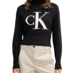 Calvin Klein γυναικείο πουλόβερ με λογότυπο LV047D349G