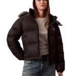 Calvin Klein γυναικείο κοντό φουσκωτό μπουφάν LV047D501G