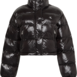 Calvin Klein γυναικείο cropped puffer μπουφάν LV047D504G
