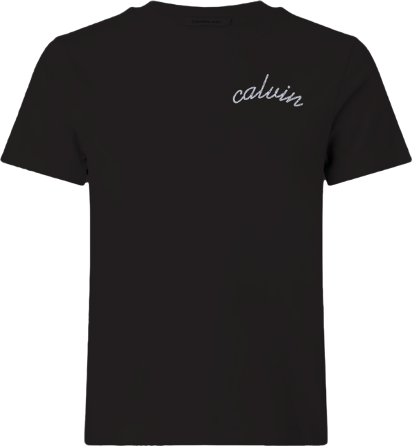 Calvin Klein γυναικείο t-shirt με κεντητό λογότυπο LV047D882G Calvin Klein γυναικείο t-shirt με κεντητό λογότυπο LV047D882G