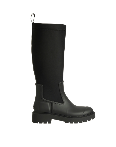 Calvin Klein γυναικείες ψηλές γαλότσες με τακούνι YW0YW02002