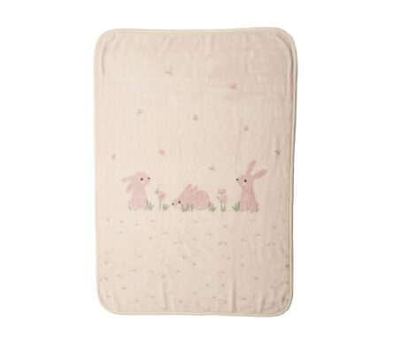 Nef-Nef Country Bunny βρεφική κουβέρτα κούνιας 100x140cm 038138