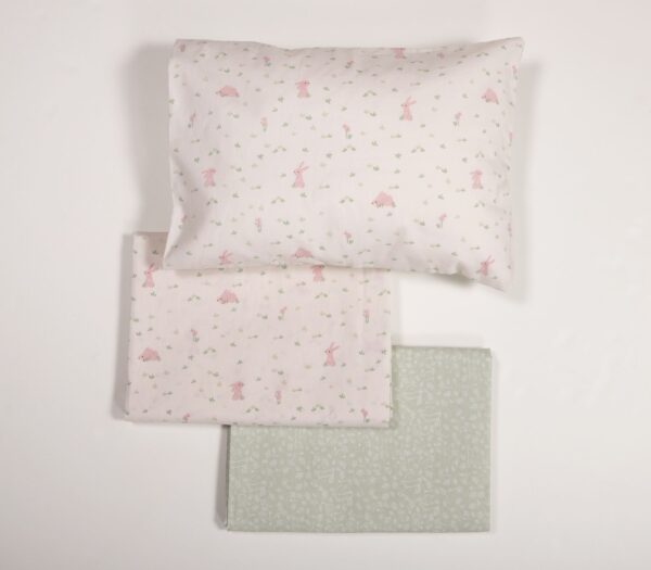 Nef-Nef Country Bunny σετ βρεφικά σεντόνια κούνιας 038235 Nef-Nef Country Bunny σετ βρεφικά σεντόνια κούνιας 038235