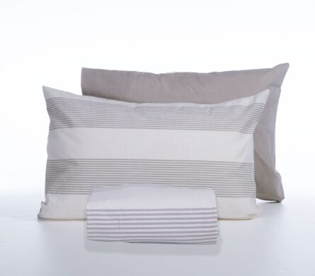 Nef-Nef Casual Stripe σετ παπλωματοθήκη υπέρδιπλη 240x230cm 038223