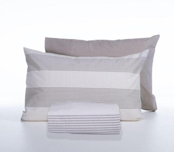 Nef-Nef Casual Stripe σετ παπλωματοθήκη υπέρδιπλη 240x230cm 038223