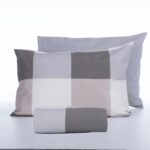 Nef-Nef Casual Check σετ παπλωματοθήκη υπέρδιπλη 240x230cm 038225