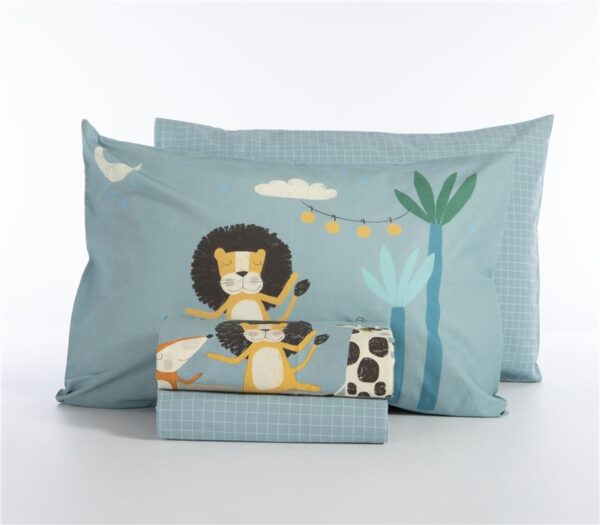 Nef-Nef Wild Dance σετ παιδικά σεντόνια μονά 170x260cm 038450 Nef-Nef Wild Dance σετ παιδικά σεντόνια μονά 170x260cm 038450