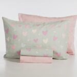 Nef-Nef Hearts Attack σετ παιδικά σεντόνια μονά 170x260cm 038445